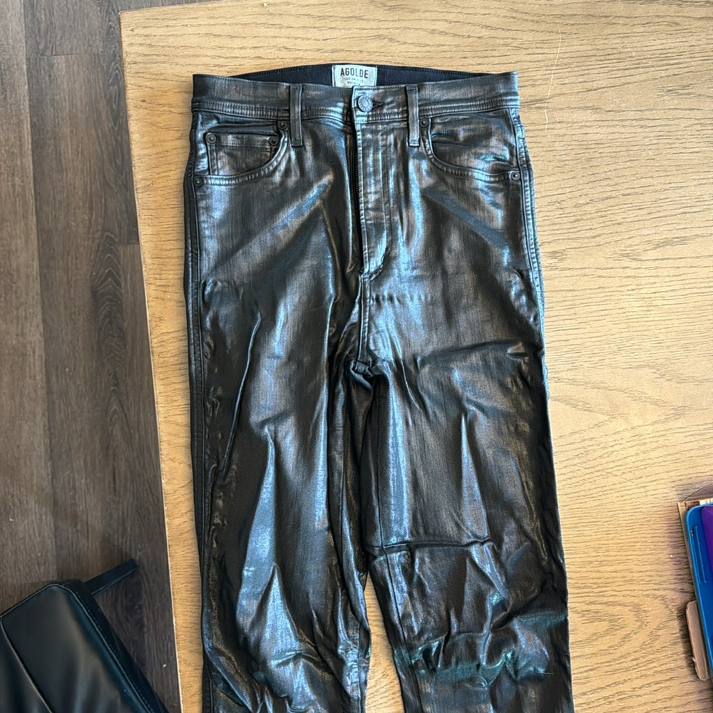 Agolde - Roxanne High Rise Skinny, Size 28 - Picture 2 of 7